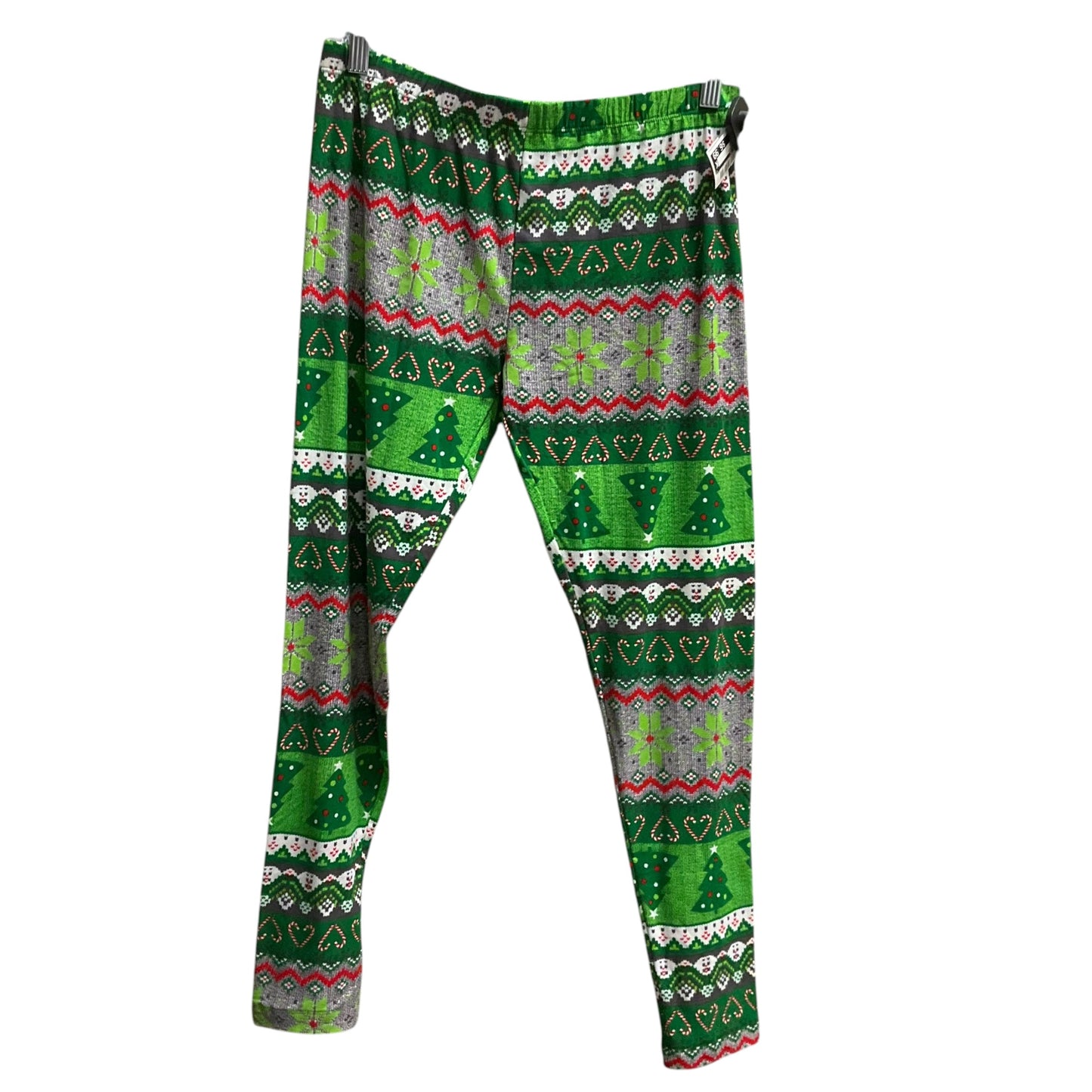 Pants Leggings By Time And Tru In Multi-colored, Size: L