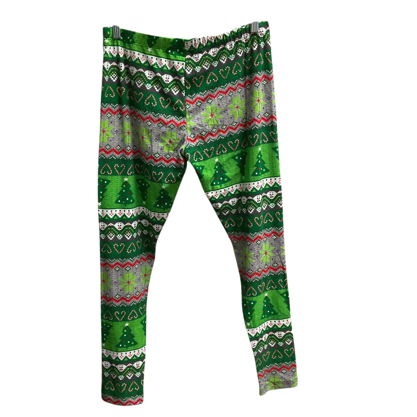 Pants Leggings By Time And Tru In Multi-colored, Size: L