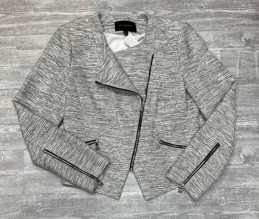 Jacket Other By Banana Republic In Grey & White, Size: 6