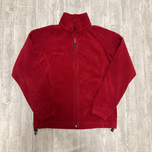 Jacket Fleece By Columbia In Red, Size: S