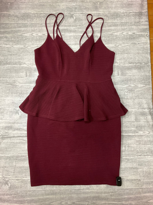 Dress Party Short By Charlotte Russe In Purple, Size: 2x