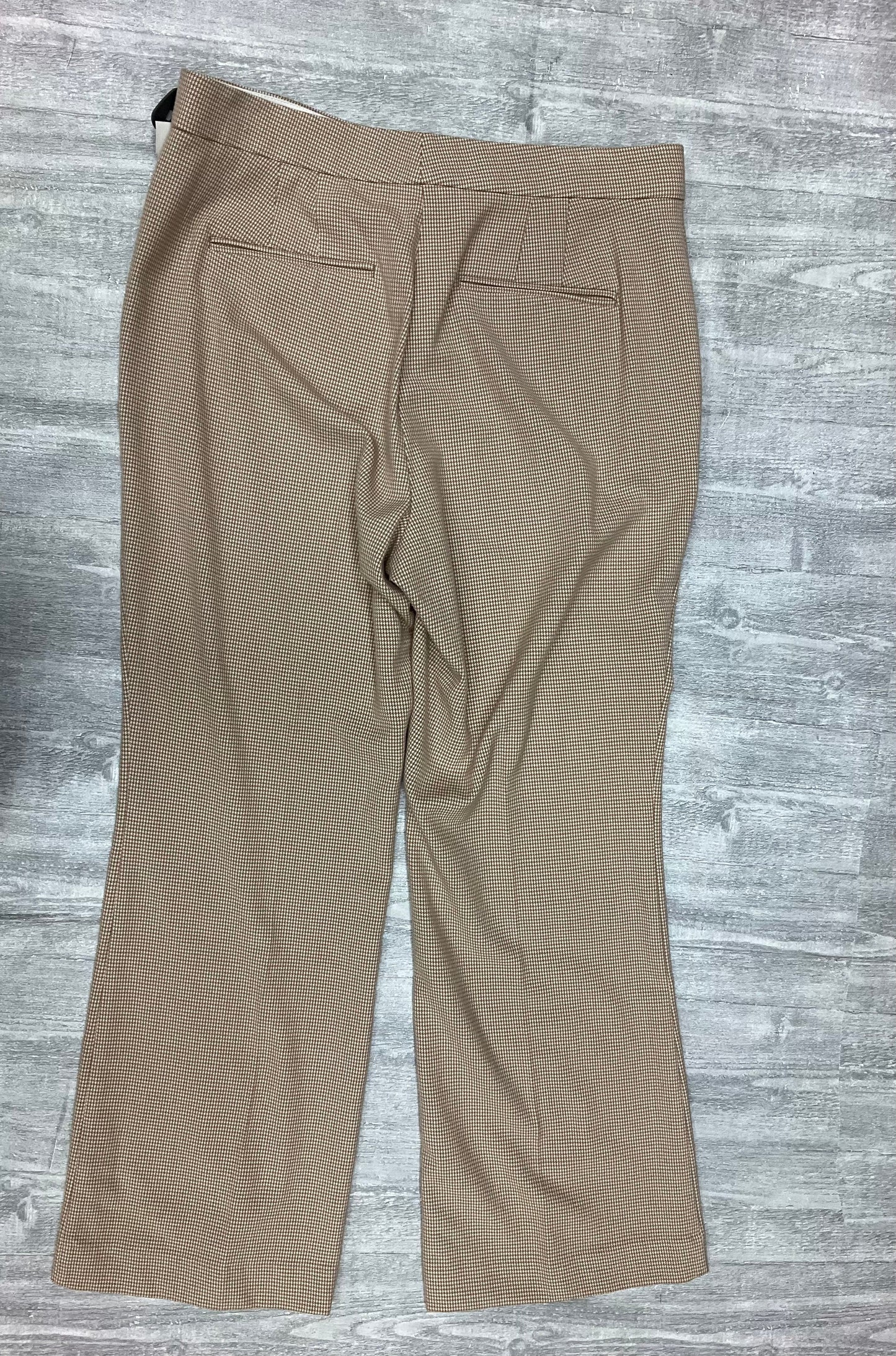 Pants Dress By Ann Taylor In Brown & Cream, Size: 12p