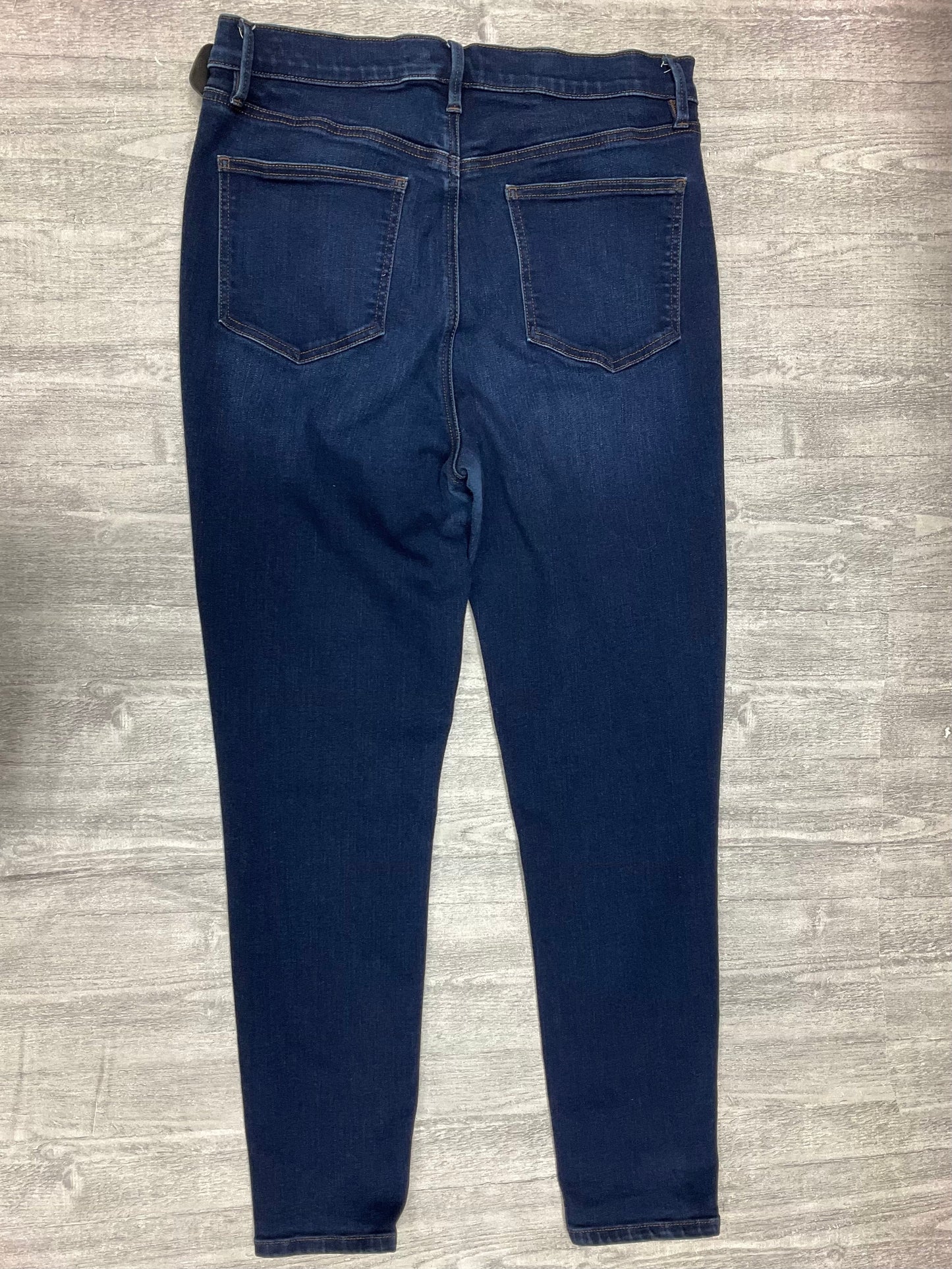 Jeans Skinny By Ann Taylor In Blue Denim, Size: 12