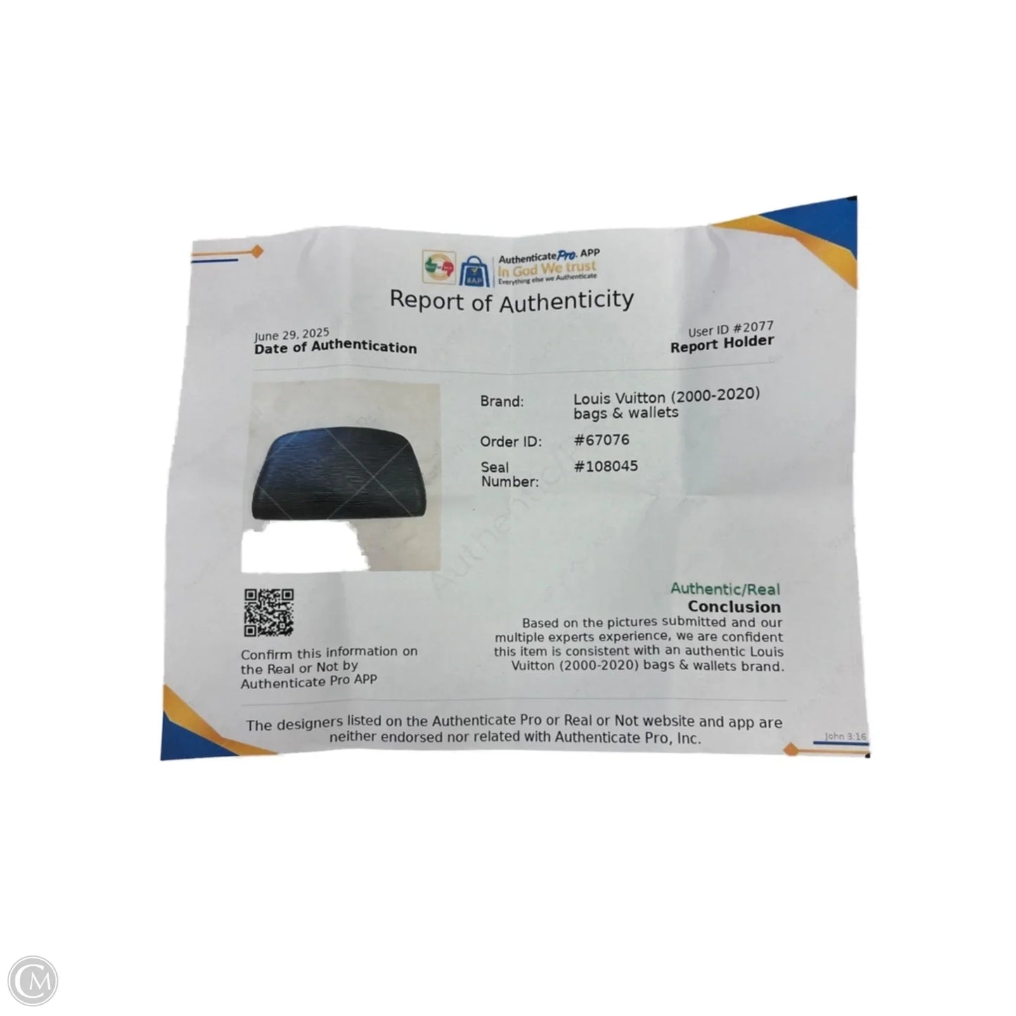 Makeup Bag Luxury Designer By Louis Vuitton, Size: Medium