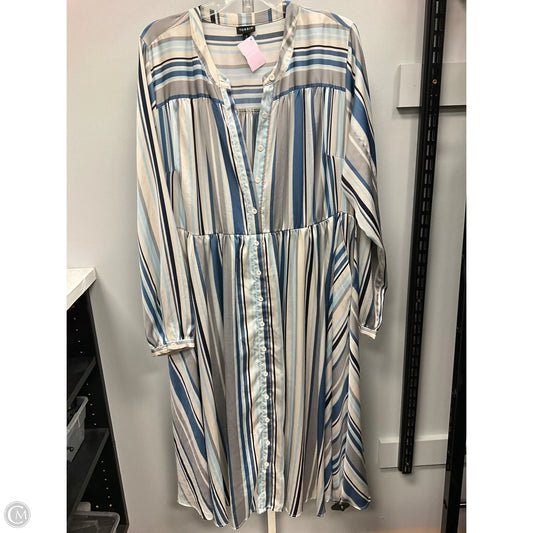 Dress Casual Maxi By Torrid In Striped Pattern, Size: 2x