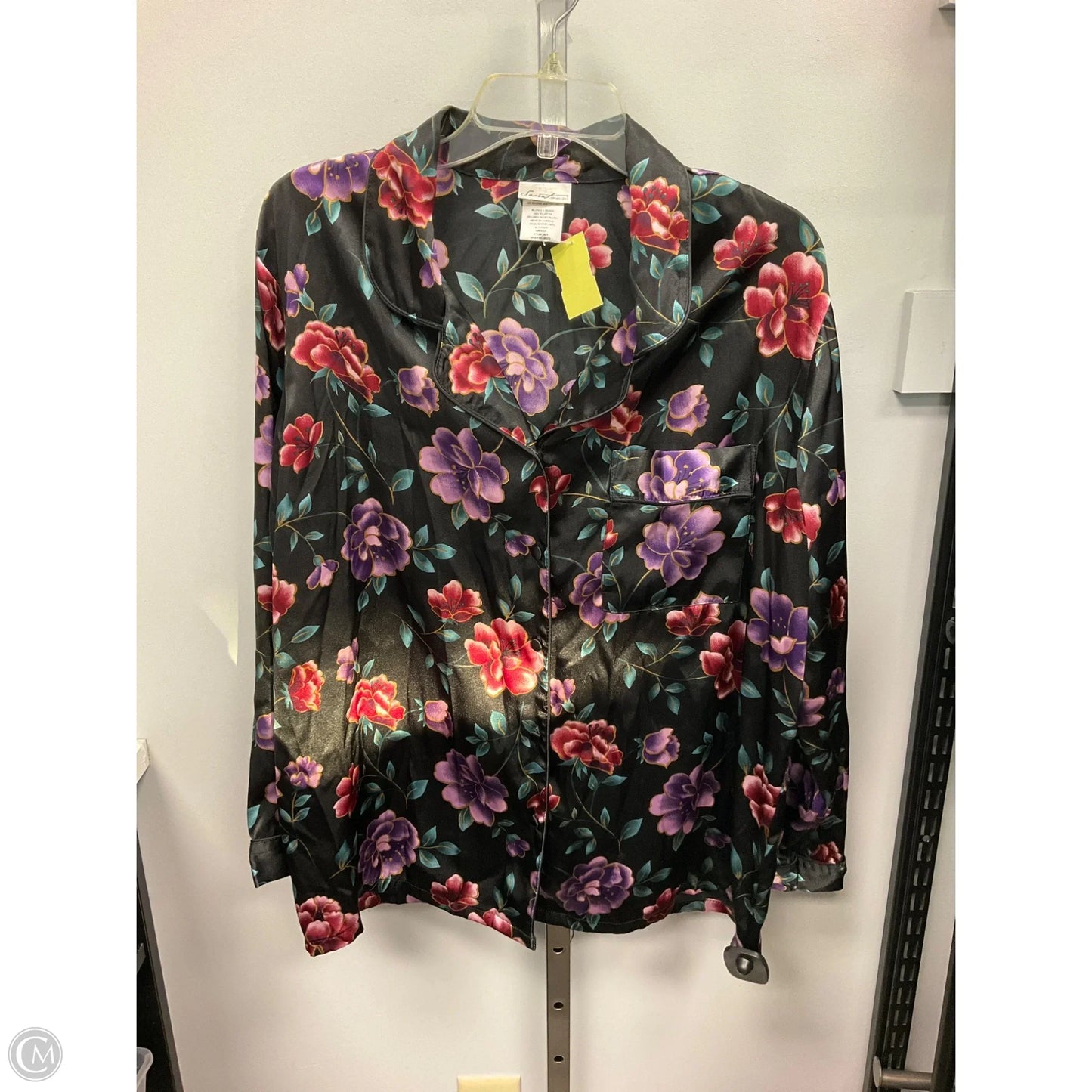 Pajamas 2pc By Secret Treasures In Floral Print, Size: L