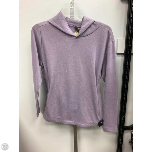 Sweatshirt Hoodie By Platinum In Purple, Size: Xs