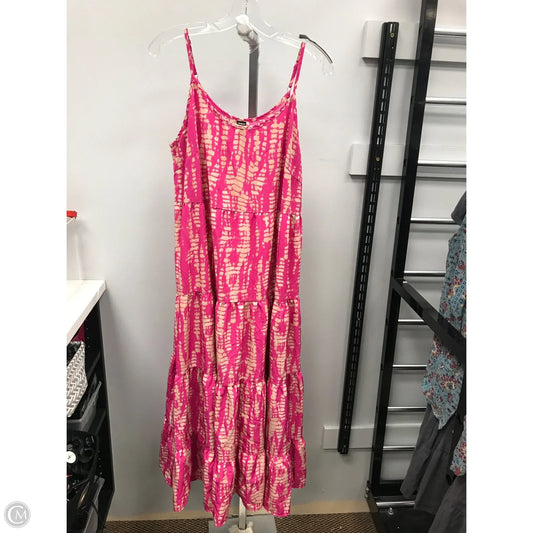 Dress Casual Maxi By Shein In Pink, Size: L