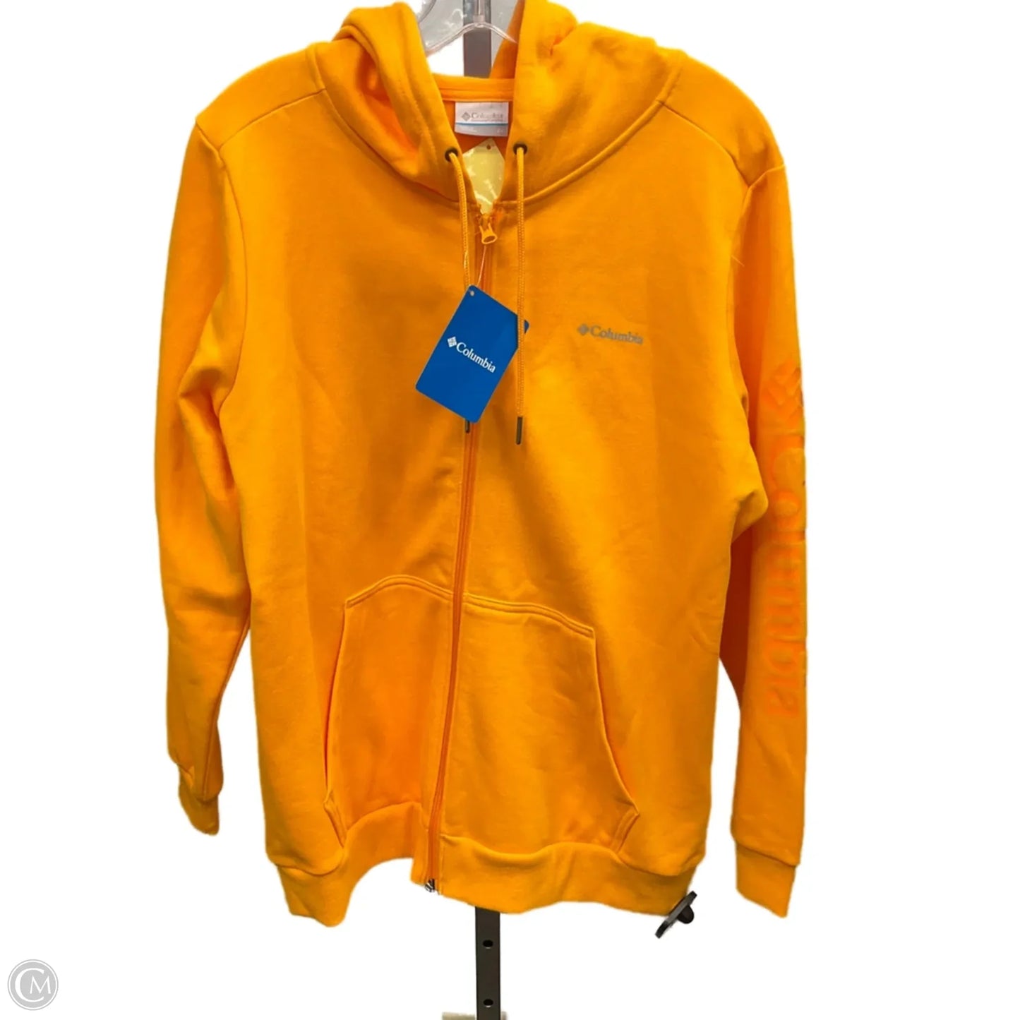 Sweatshirt Hoodie By Columbia In Yellow, Size: 2x