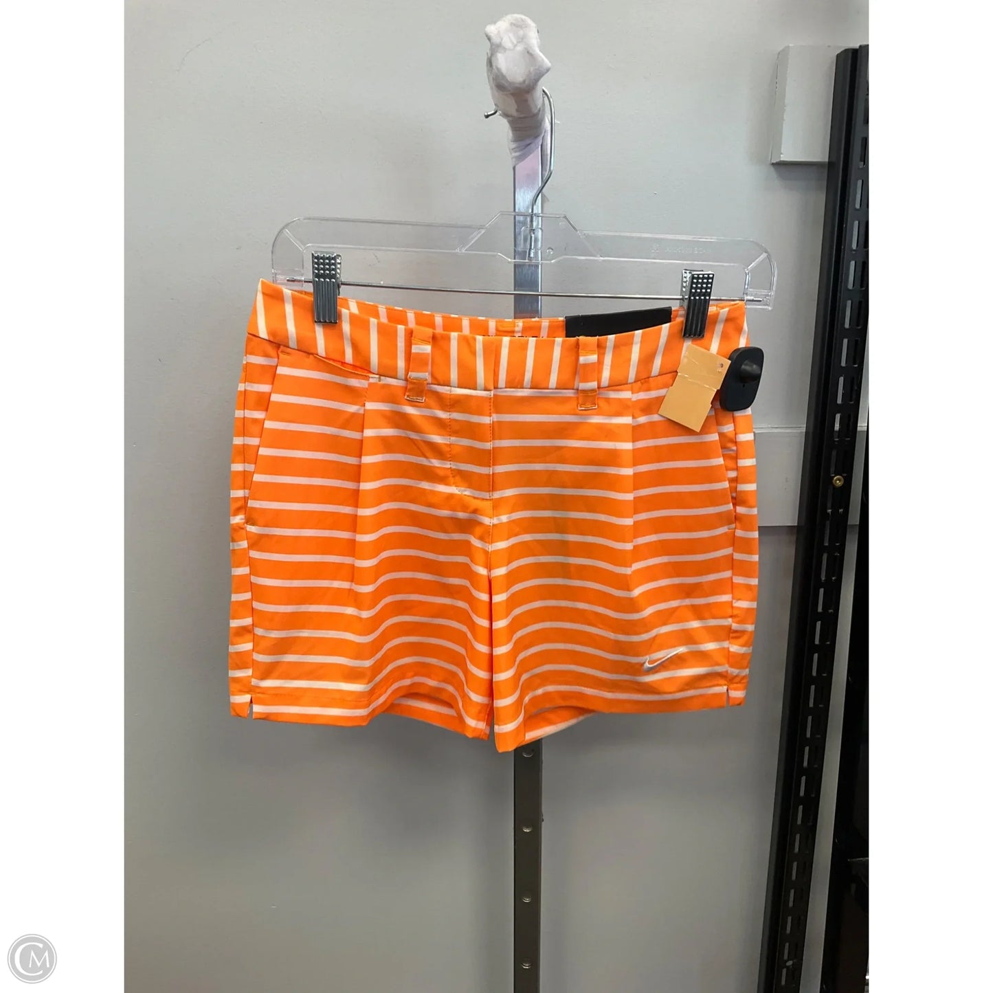 Athletic Shorts By Nike In Orange, Size: 0