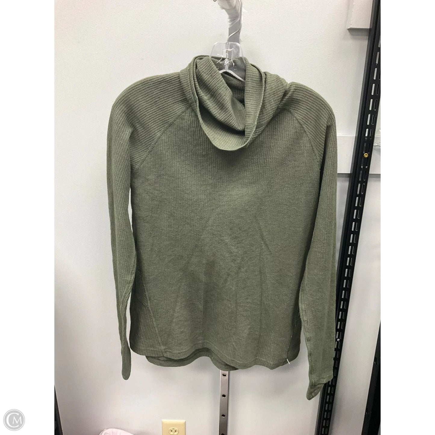 Top Long Sleeve By Clothes Mentor In Green, Size: L
