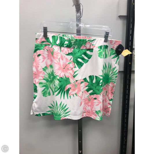 Skort By Izod In Multi-colored, Size: L