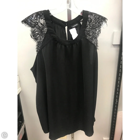 Top Sleeveless By Torrid In Black, Size: 2x