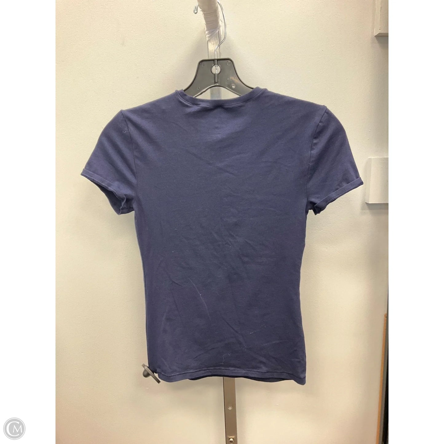 Top Short Sleeve By Gap In Navy, Size: Xs