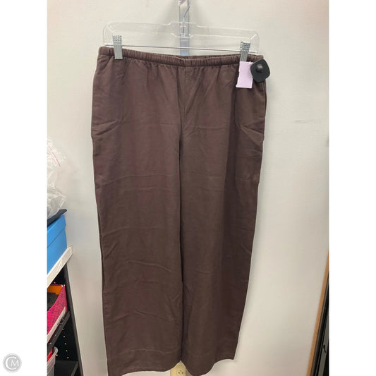 Pants Wide Leg By Gap In Brown, Size: Xs