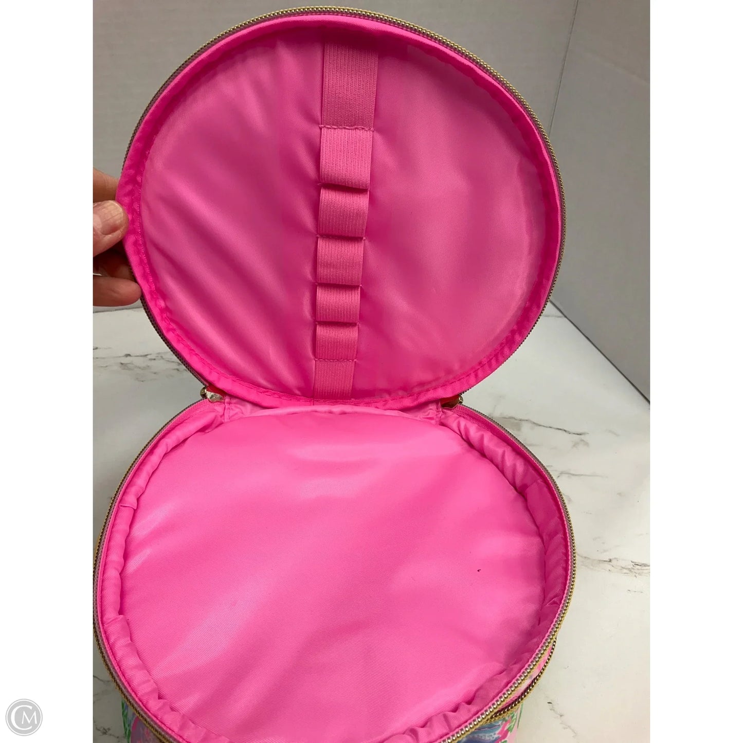 Makeup Bag Designer By Lilly Pulitzer, Size: Large