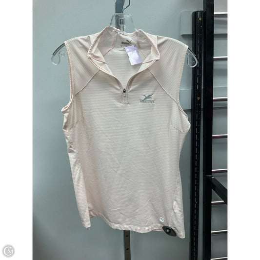 Athletic Tank Top By Puma In Pink, Size: S