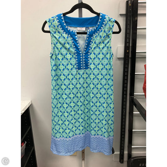 Dress Casual Short By Talbots In Blue & Green, Size: S