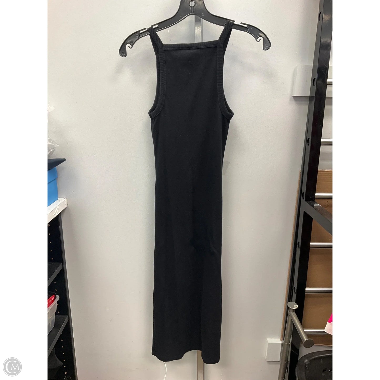 Dress Casual Midi By Old Navy In Black, Size: S
