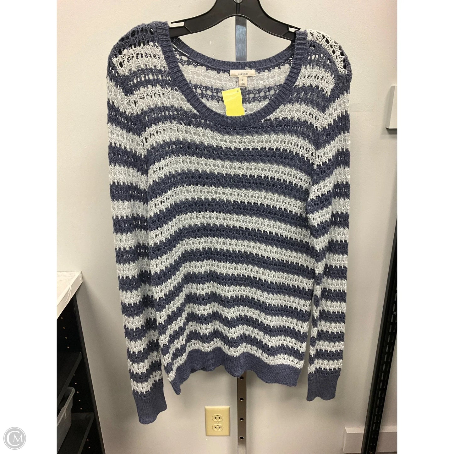 Sweater By Caslon In Blue, Size: L