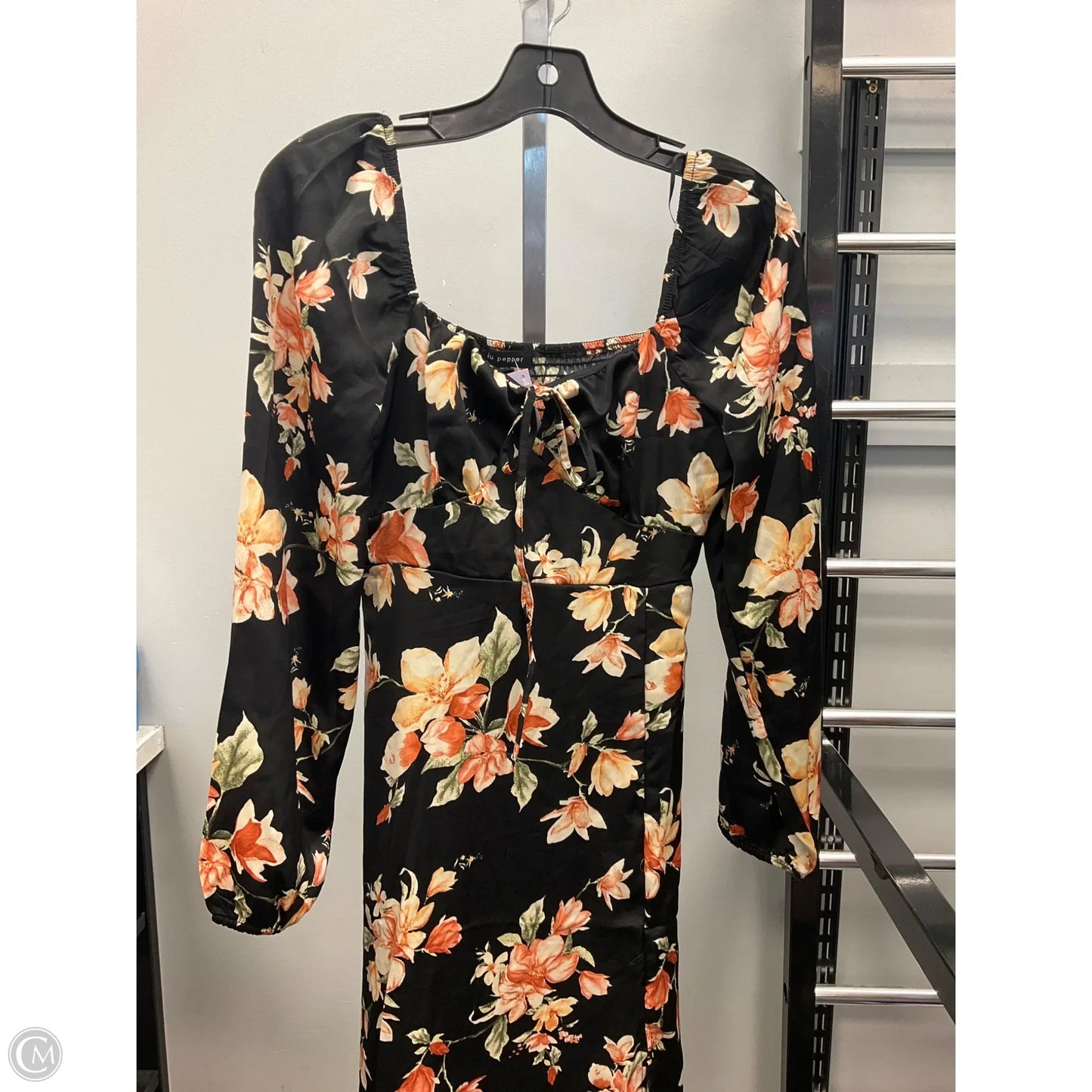 Dress Casual Midi By Blu Pepper In Black, Size: S