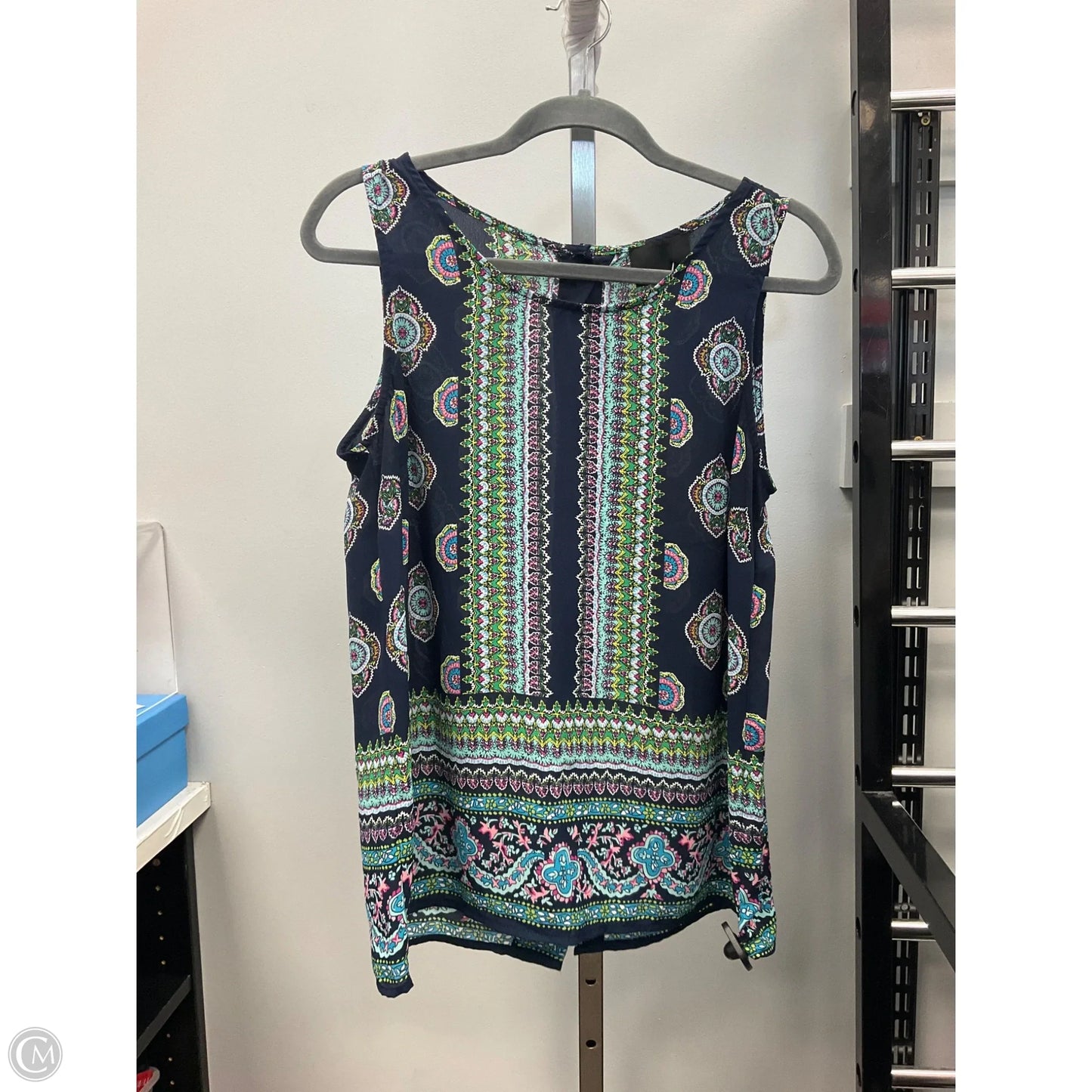 Top Short Sleeve By Cynthia Rowley In Blue, Size: M