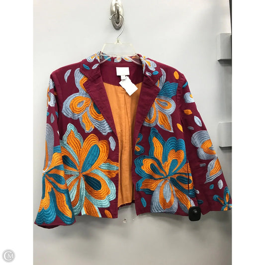 Blazer By Anthropologie In Multi-colored, Size: S