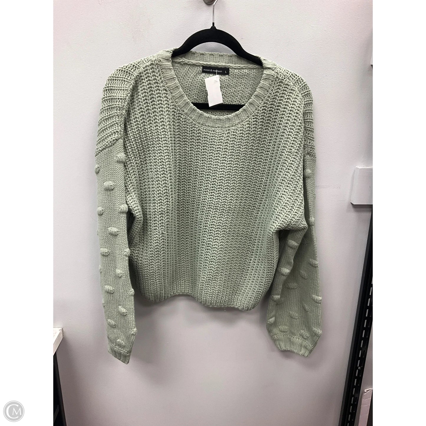 Sweater By Moon And Madison In Green, Size: L