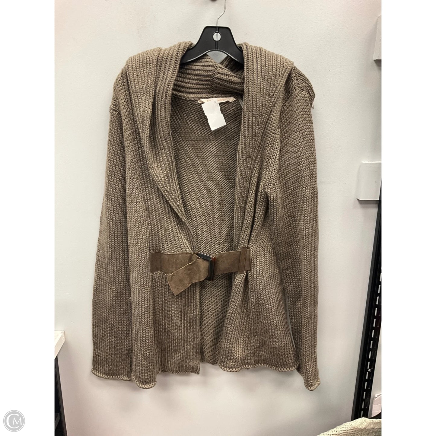 Sweater Cardigan By Soft Surroundings In Taupe, Size: M