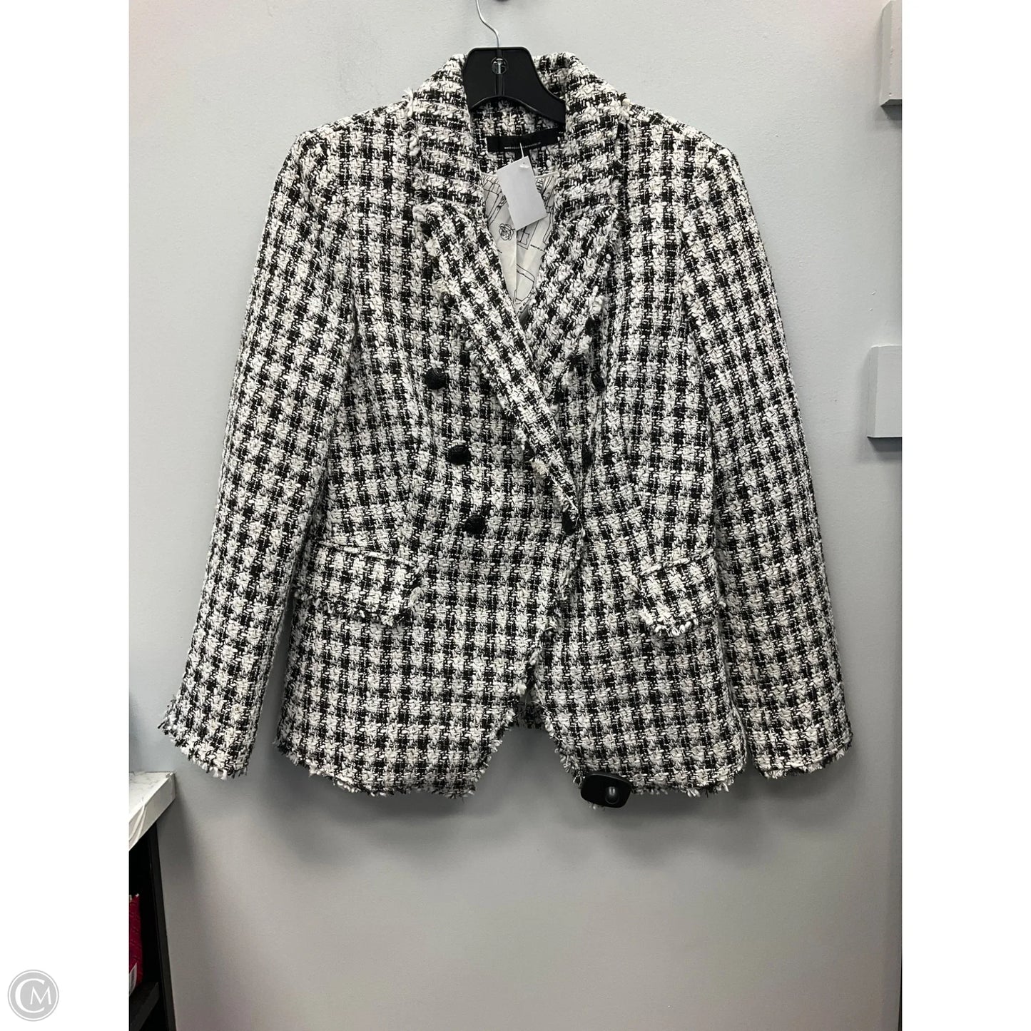 Blazer By White House Black Market In Black & White, Size: 6