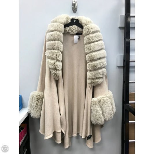 Shawl By Saks Fifth Avenue In Cream, Size: Osfm