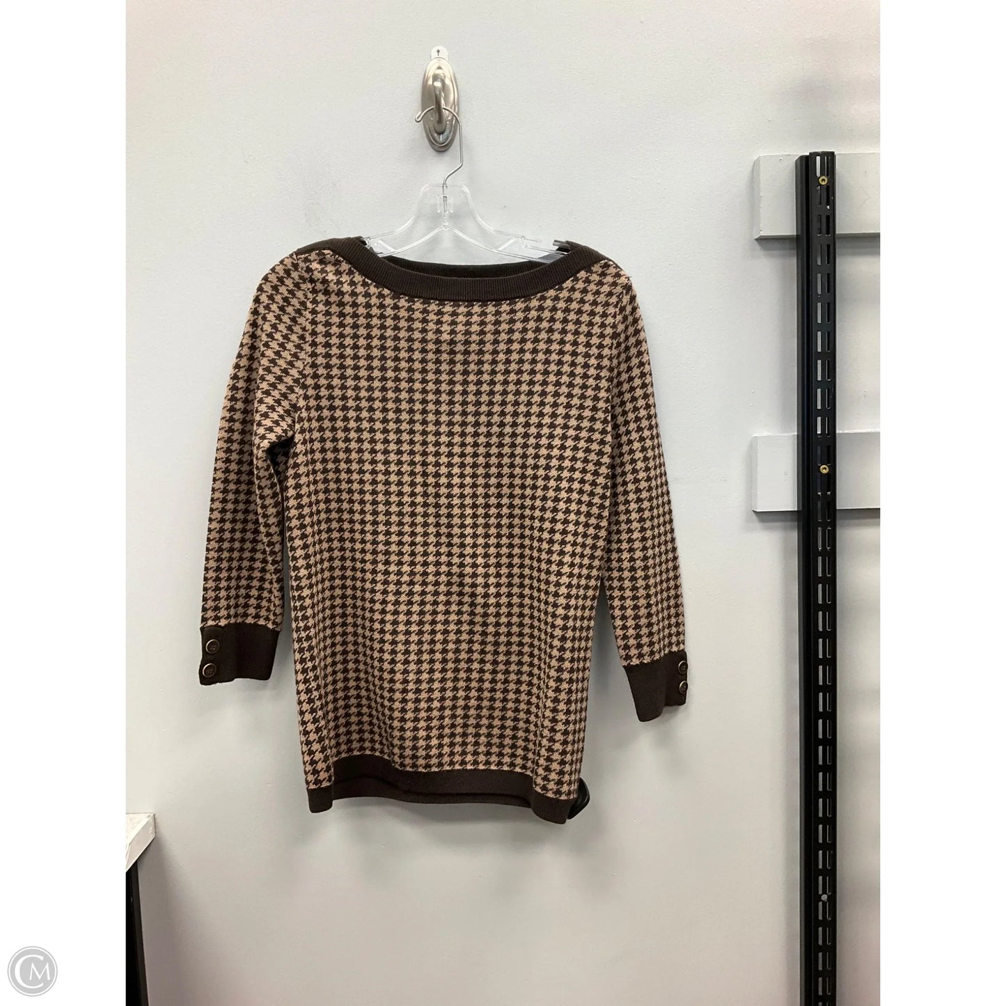 Sweater By Talbots In Brown, Size: S
