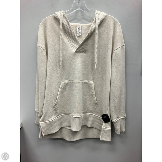 Sweatshirt Hoodie By Rbx In Cream, Size: M