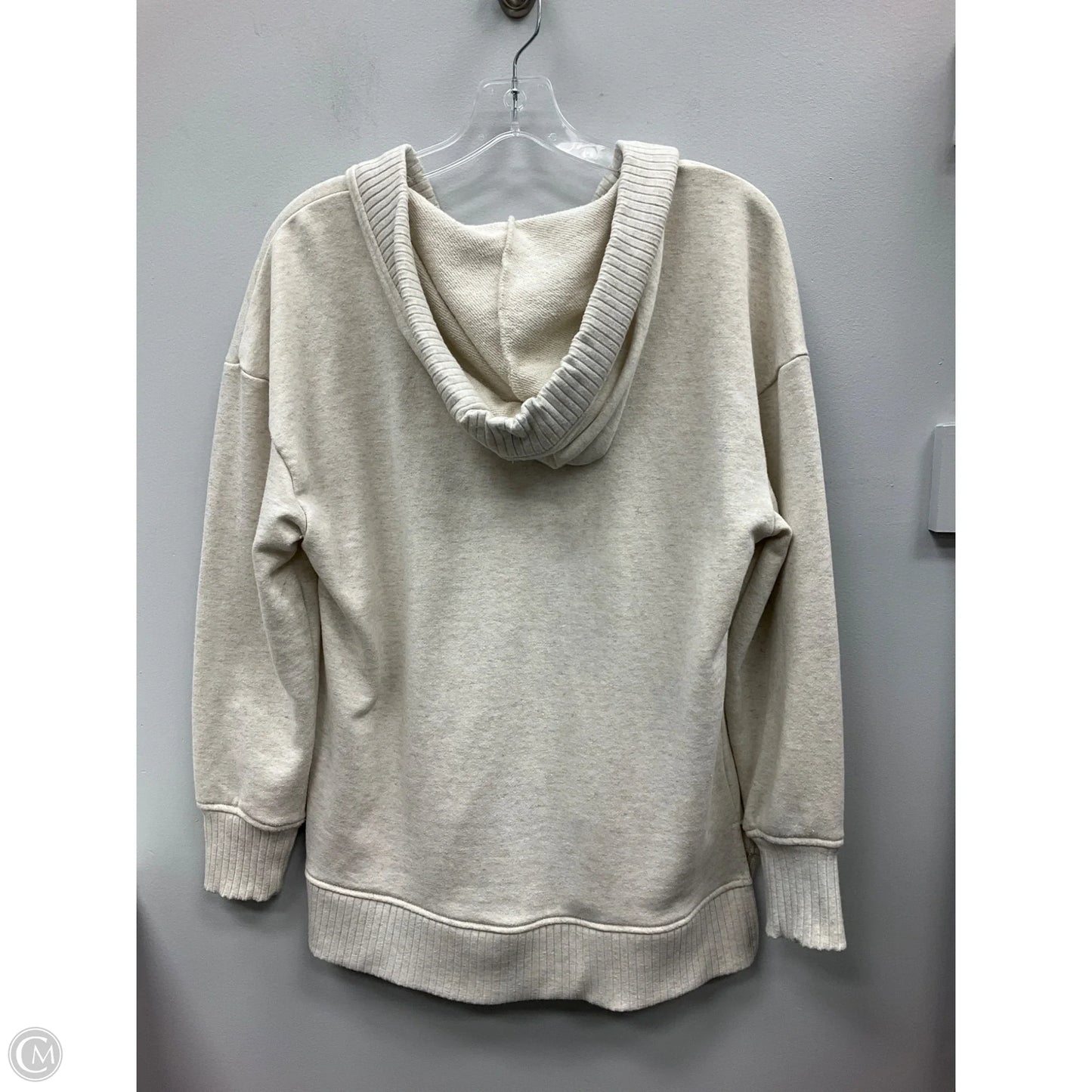 Sweatshirt Hoodie By Rbx In Cream, Size: M
