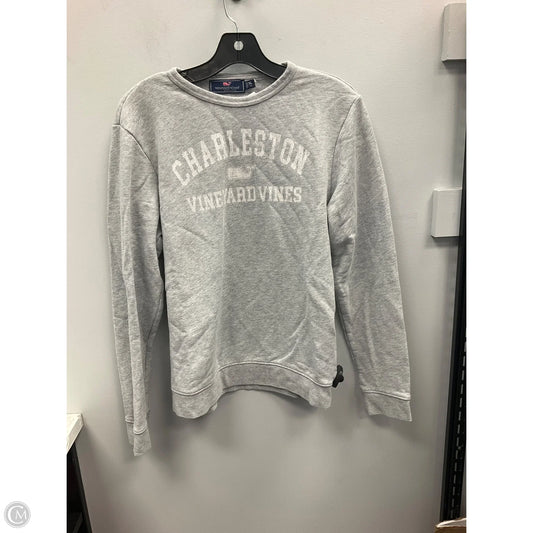 Sweatshirt Crewneck By Vineyard Vines In Grey, Size: Xl