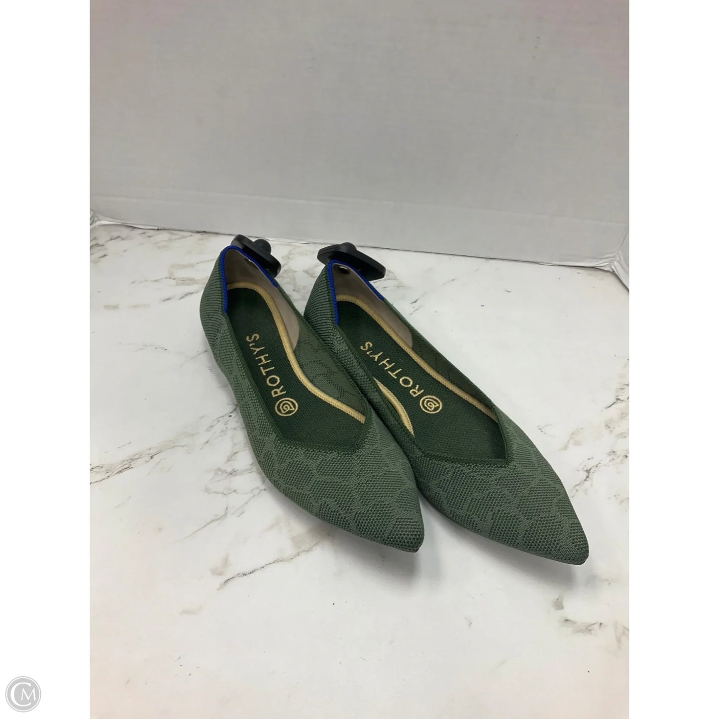 Shoes Flats By Rothys In Green, Size: 7