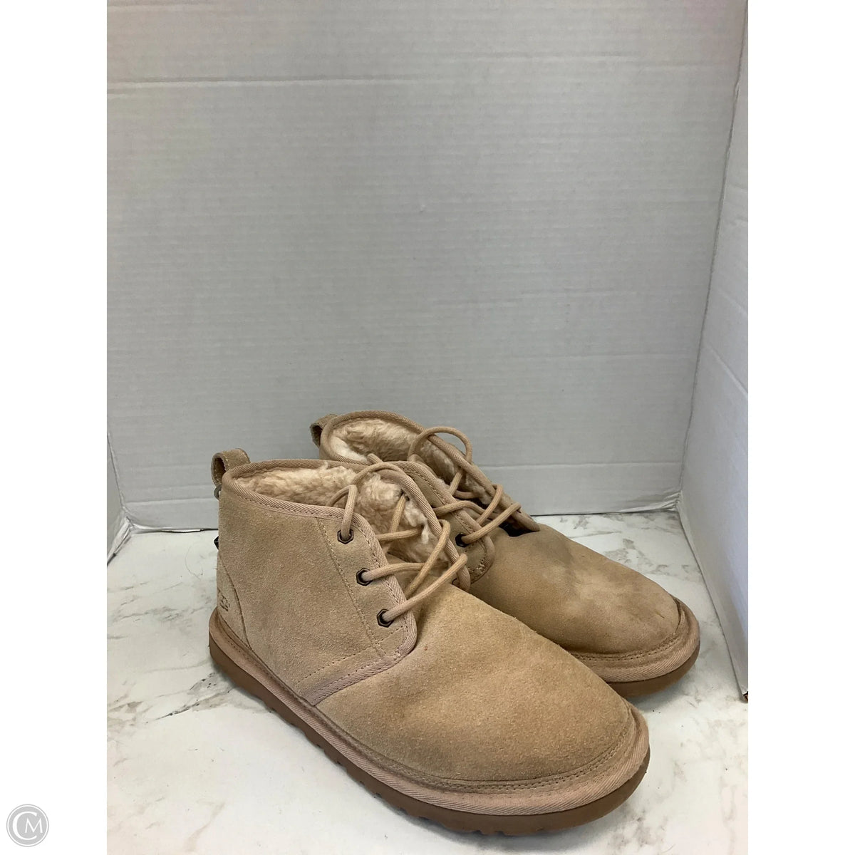 Boots Designer By Ugg In Tan, Size: 9