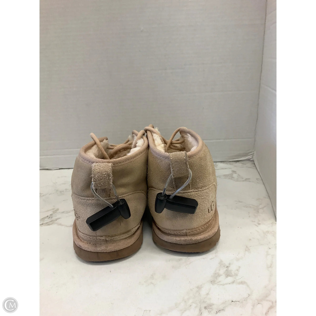 Boots Designer By Ugg In Tan, Size: 9