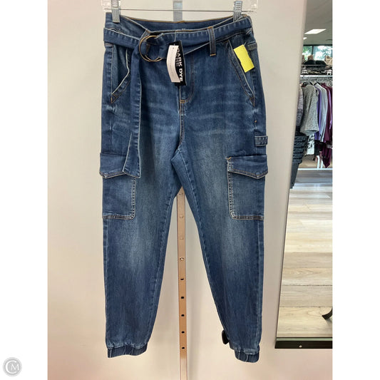 Jeans Wide Leg By New York & Co In Blue, Size: 4