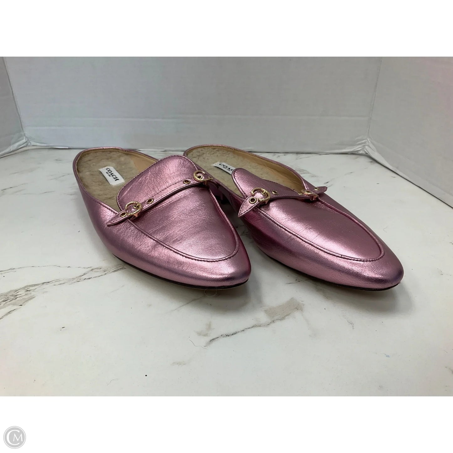 Shoes Designer By Coach In Pink, Size: 8.5