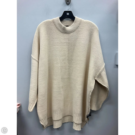 Sweater By Free People In Cream, Size: L