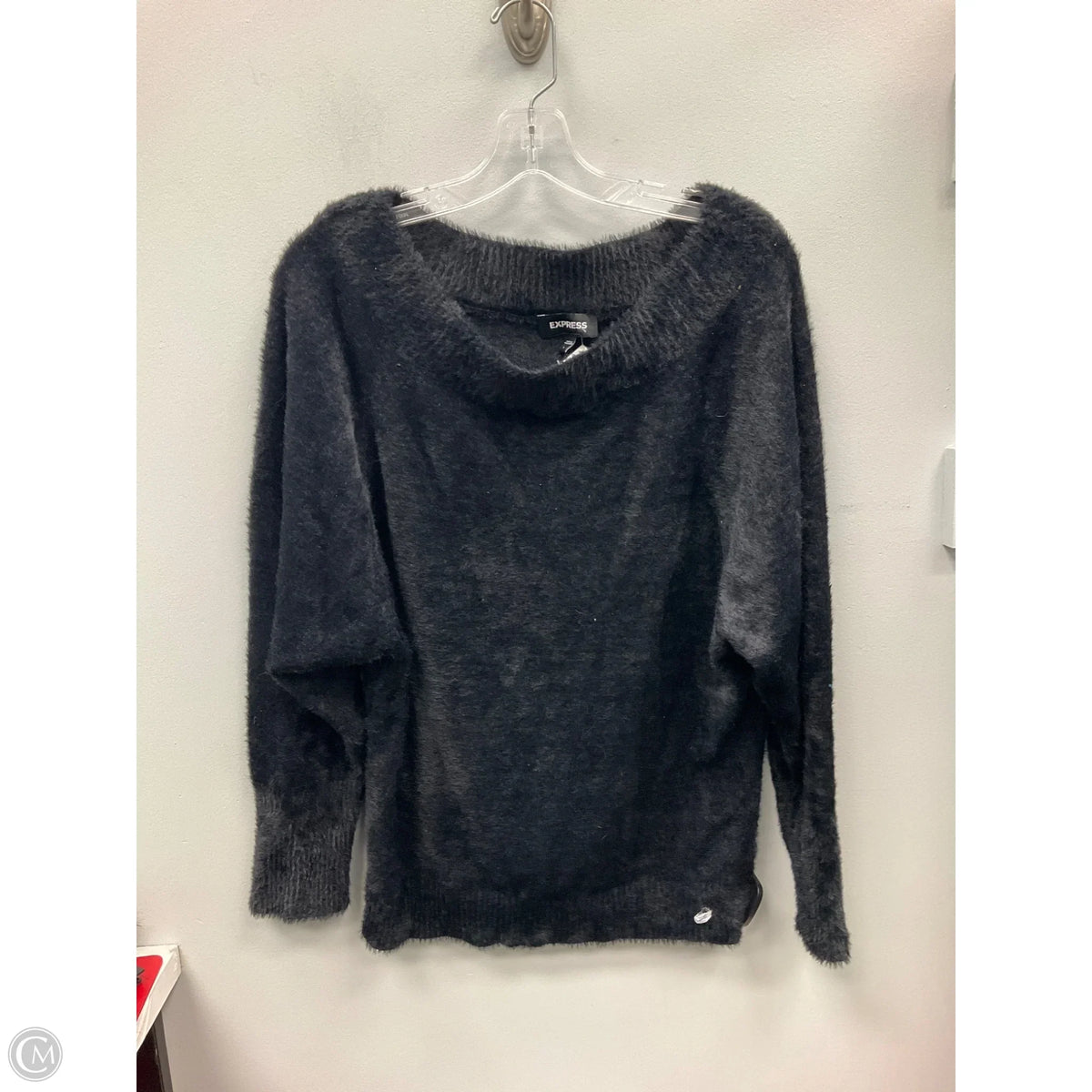 Sweater By Express In Black, Size: L