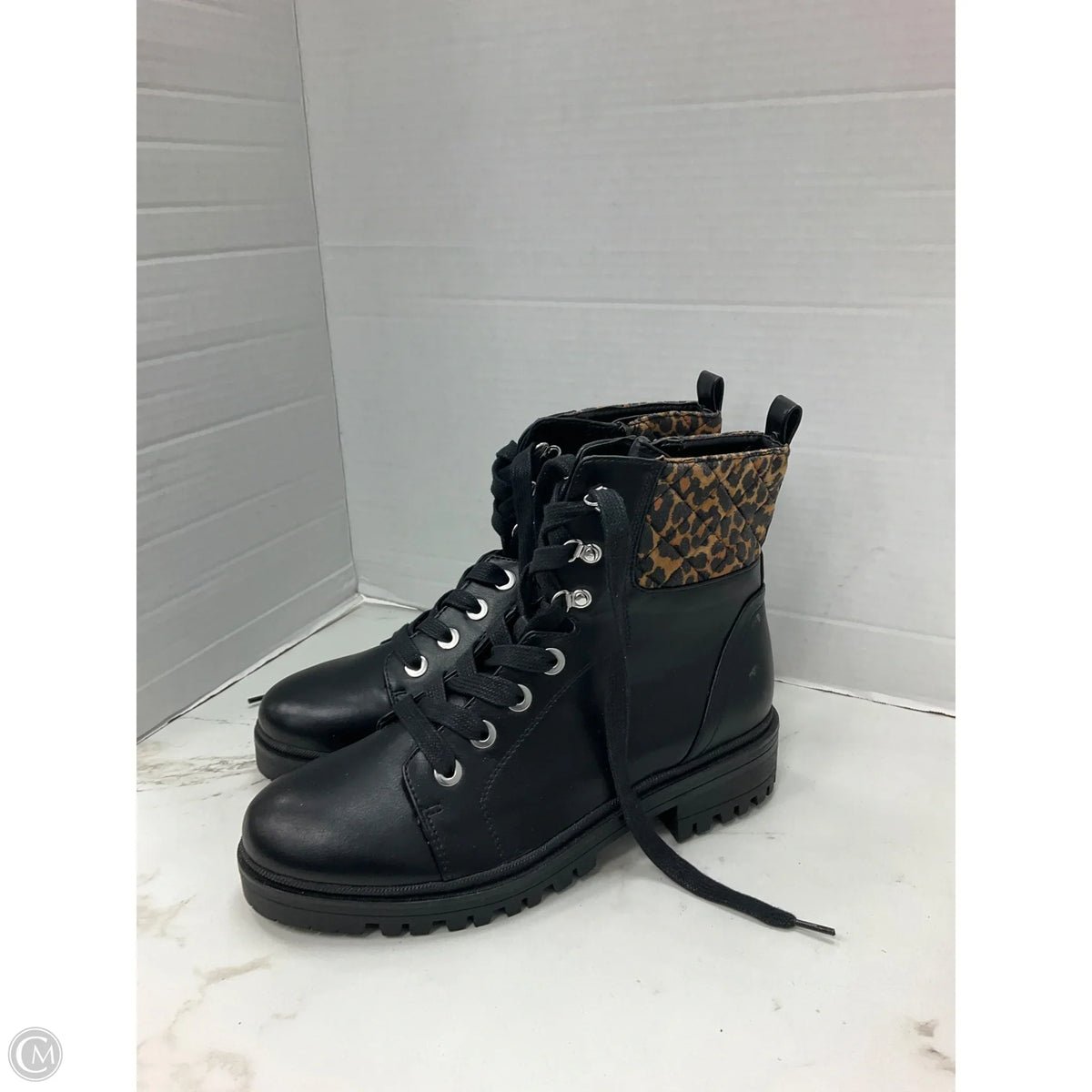 Boots Combat By Nine West In Black, Size: 8