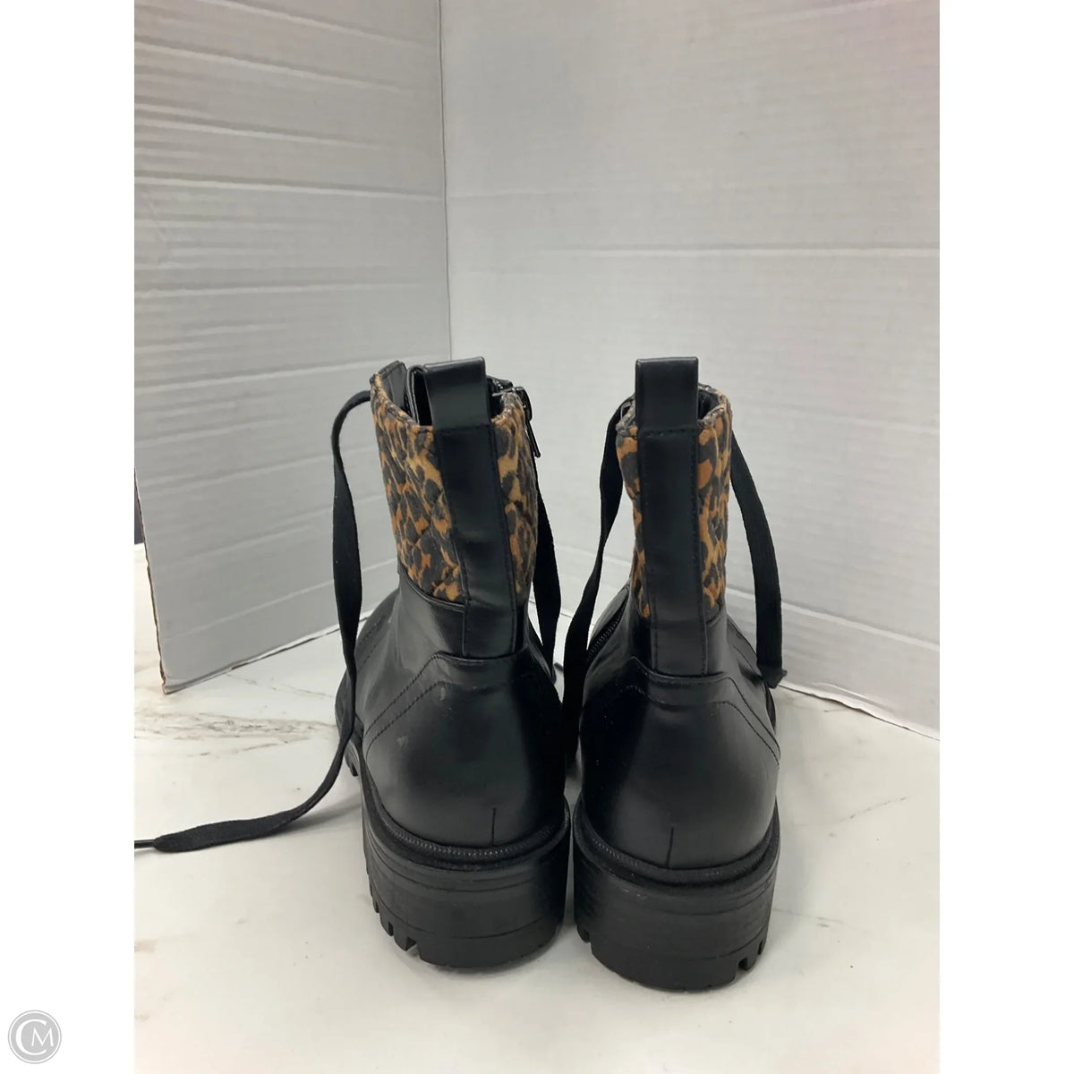 Boots Combat By Nine West In Black, Size: 8