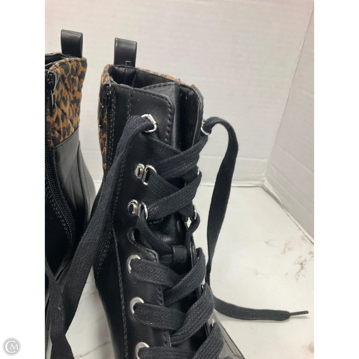 Boots Combat By Nine West In Black, Size: 8