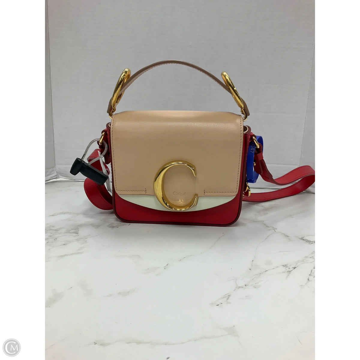 Handbag Luxury Designer By Chloe, Size: Small