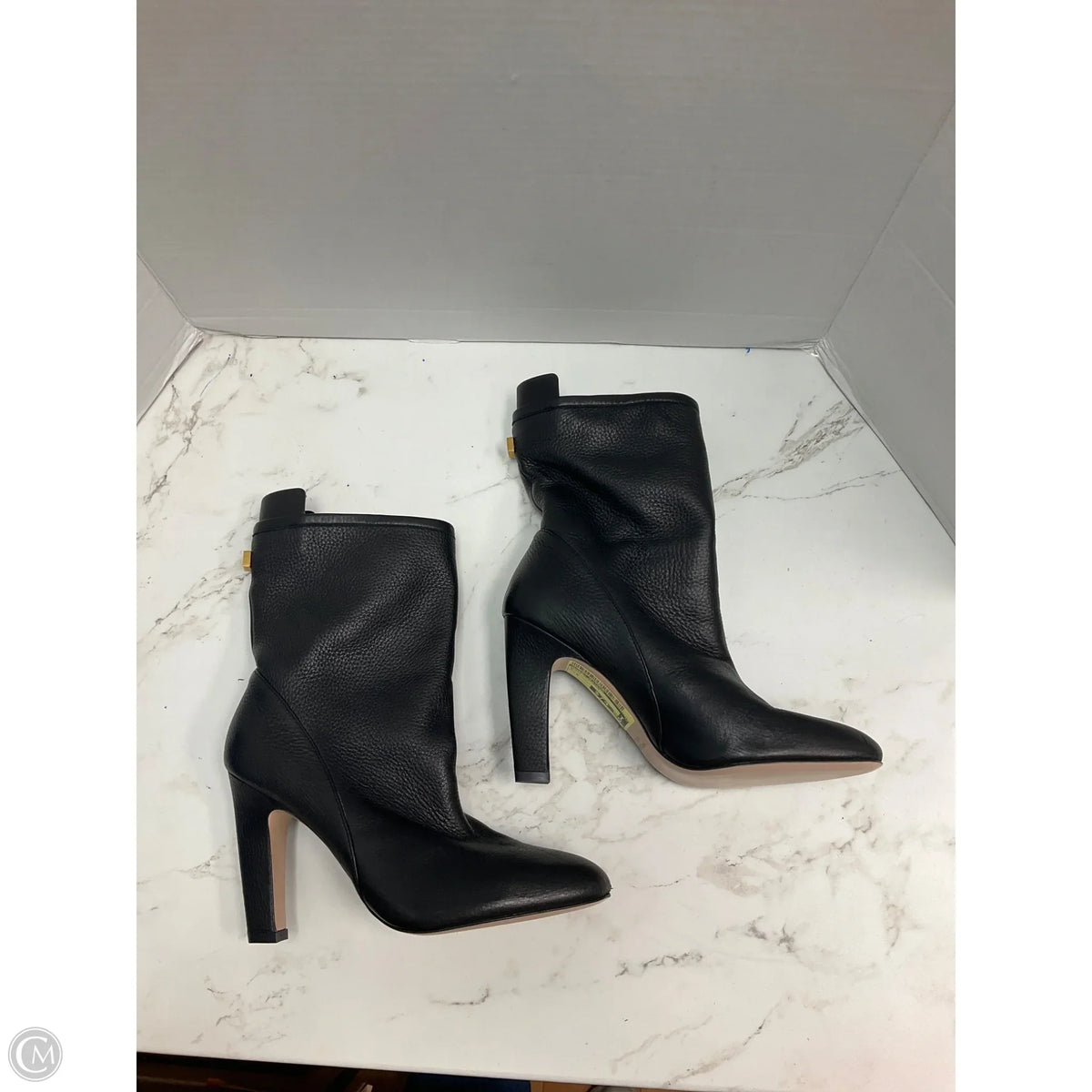 Boots Designer By Stuart Weitzman In Black, Size: 9