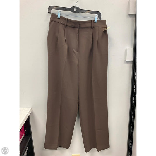 Pants Wide Leg By Loft In Brown, Size: 10