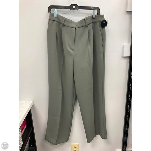 Pants Wide Leg By Loft In Green, Size: 10
