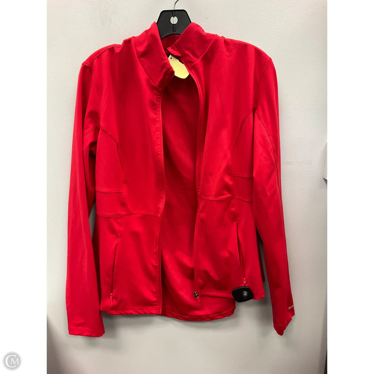 Athletic Jacket By Spyder In Red, Size: L